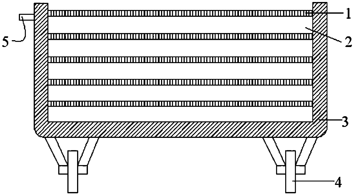 Tray for processing officinal hirudo