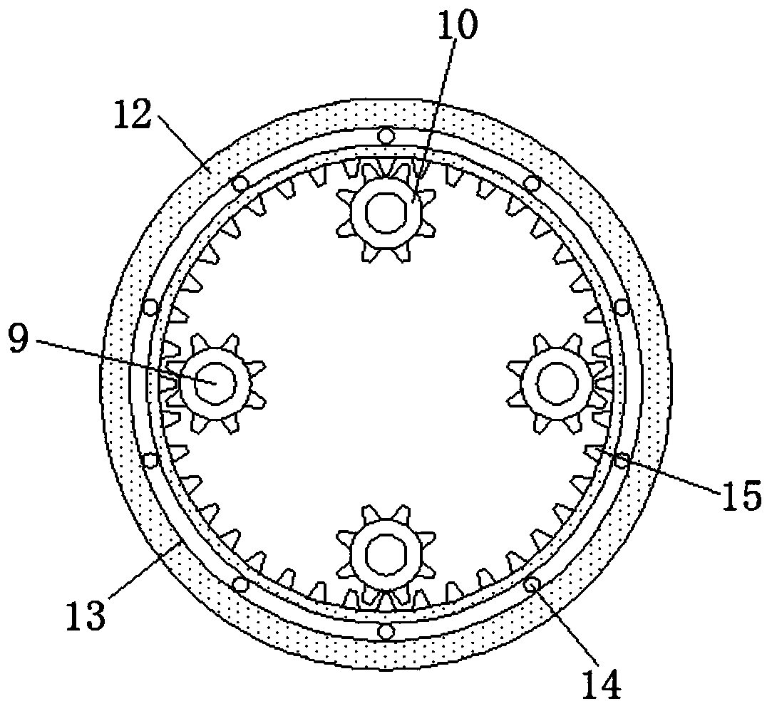 Chemotherapy puncture positioning device capable of adjusting positioning distance