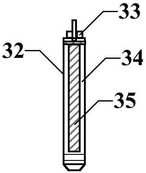 Natural gas power generation electric heating wax removing and preventing device based on skin effect and application thereof