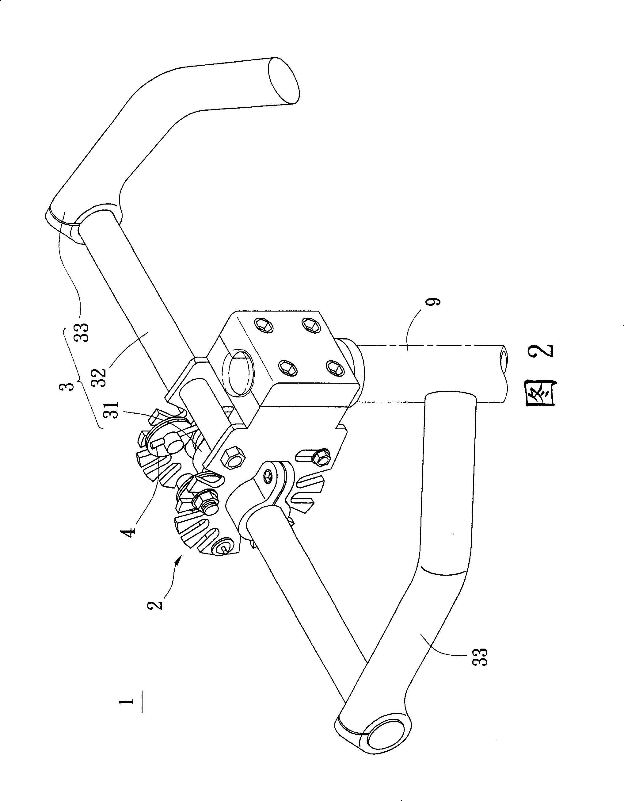 Anti-vibration system and device for bicycle steering tube