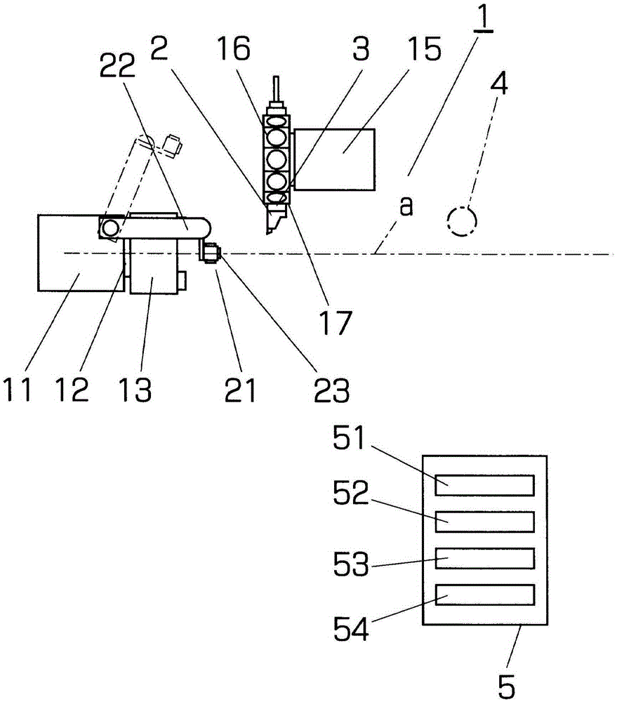 Method and device for automatically setting tool correction value of machine tool