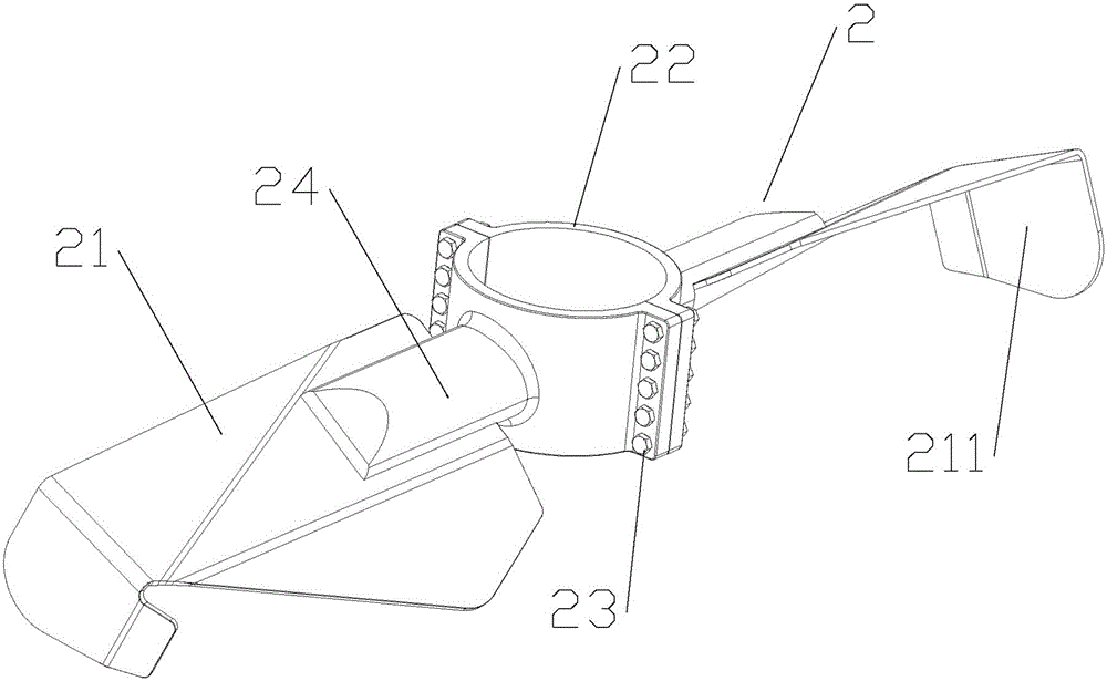 Pulp tank agitator