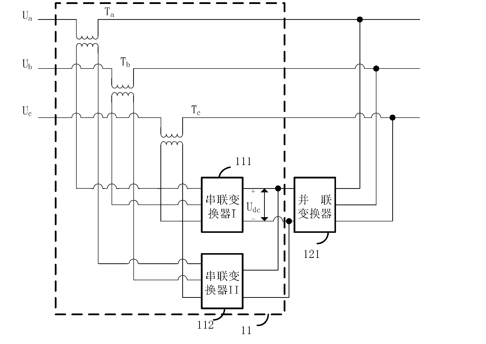 Unified electric energy quality controller