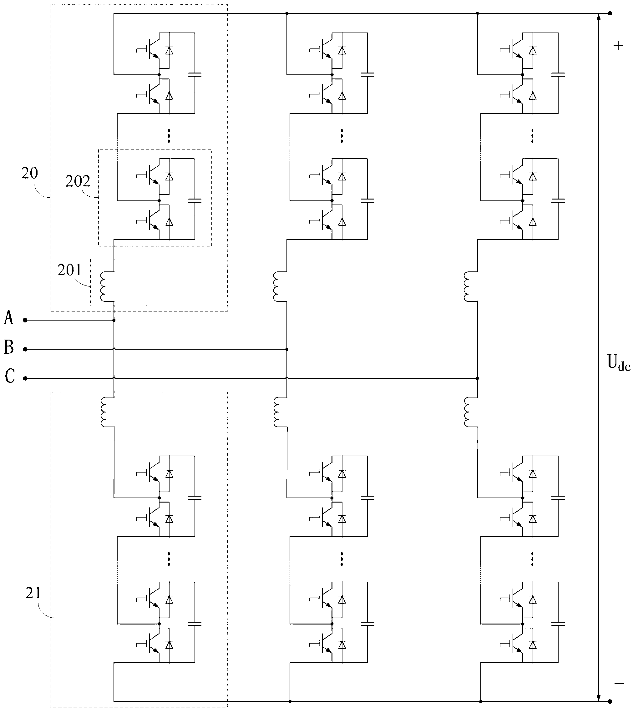 Unified electric energy quality controller