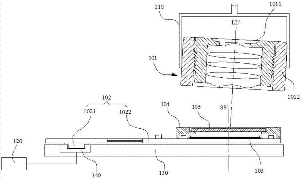 Camera shooting module assembling method and camera shooting module