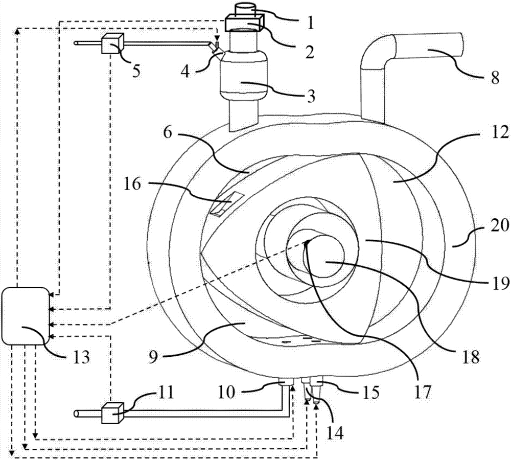 Direct injection type gas/liquid fuel supply system of rotary engine and control method of direct injection type gas/liquid fuel supply system