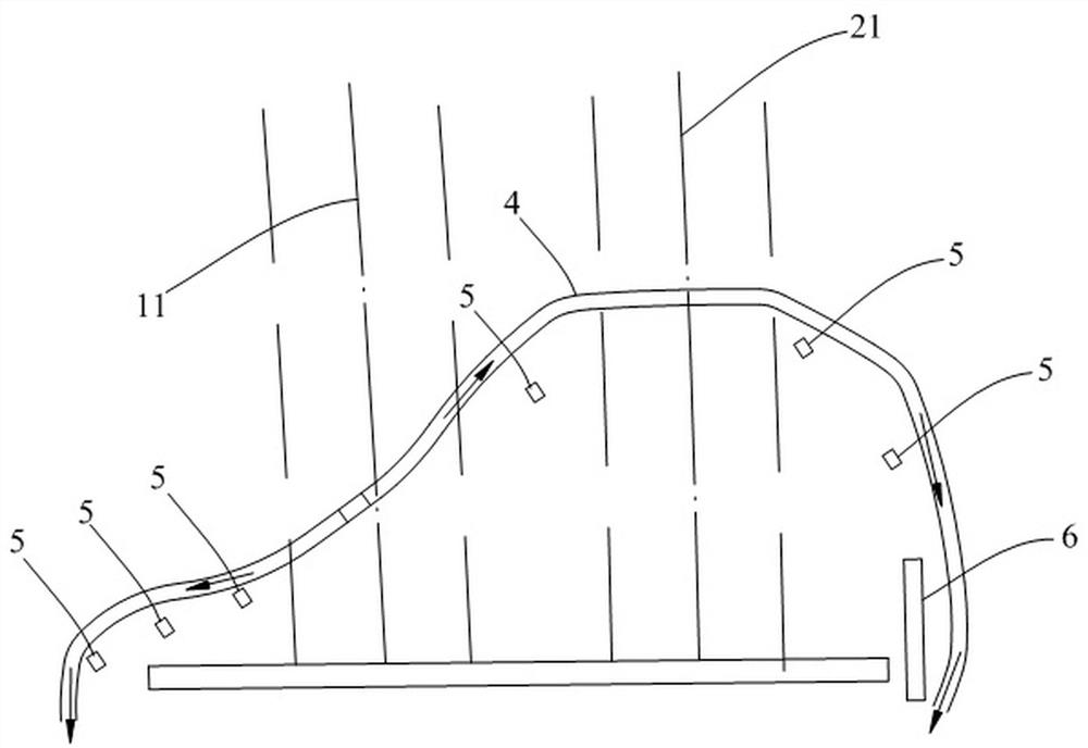 Construction method for shallow-buried unsymmetrical pressure section of small-clear-distance horizontal joint shale geological tunnel