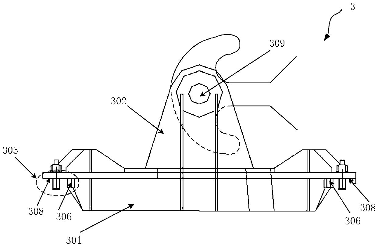 Turning tooling and use method thereof