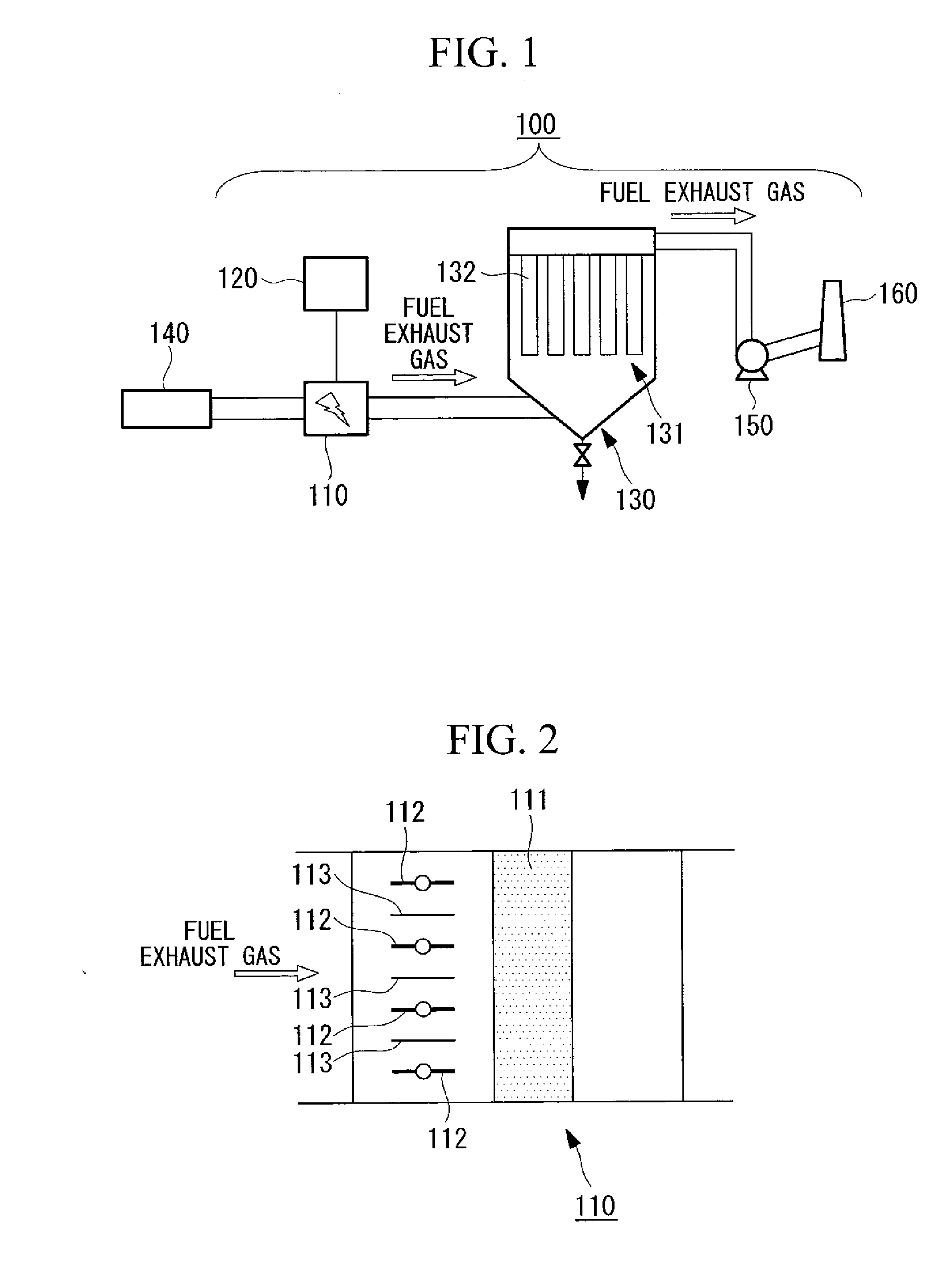 Method for operation of dust collection device, and dust collection device