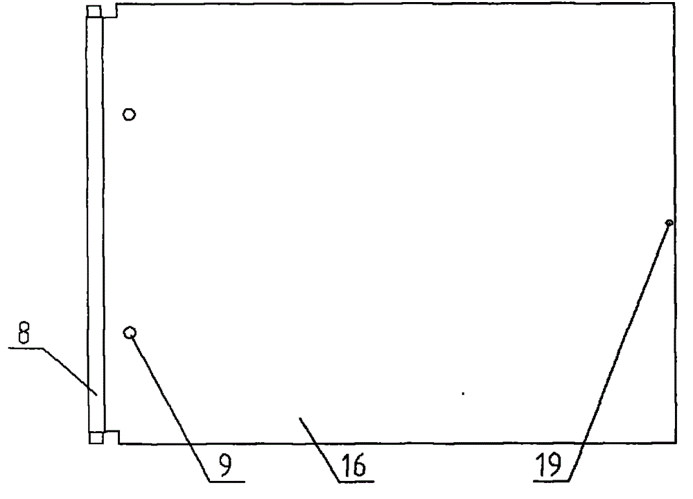 Inclined plane instrument device for measuring friction coefficient and friction angle of granular materials