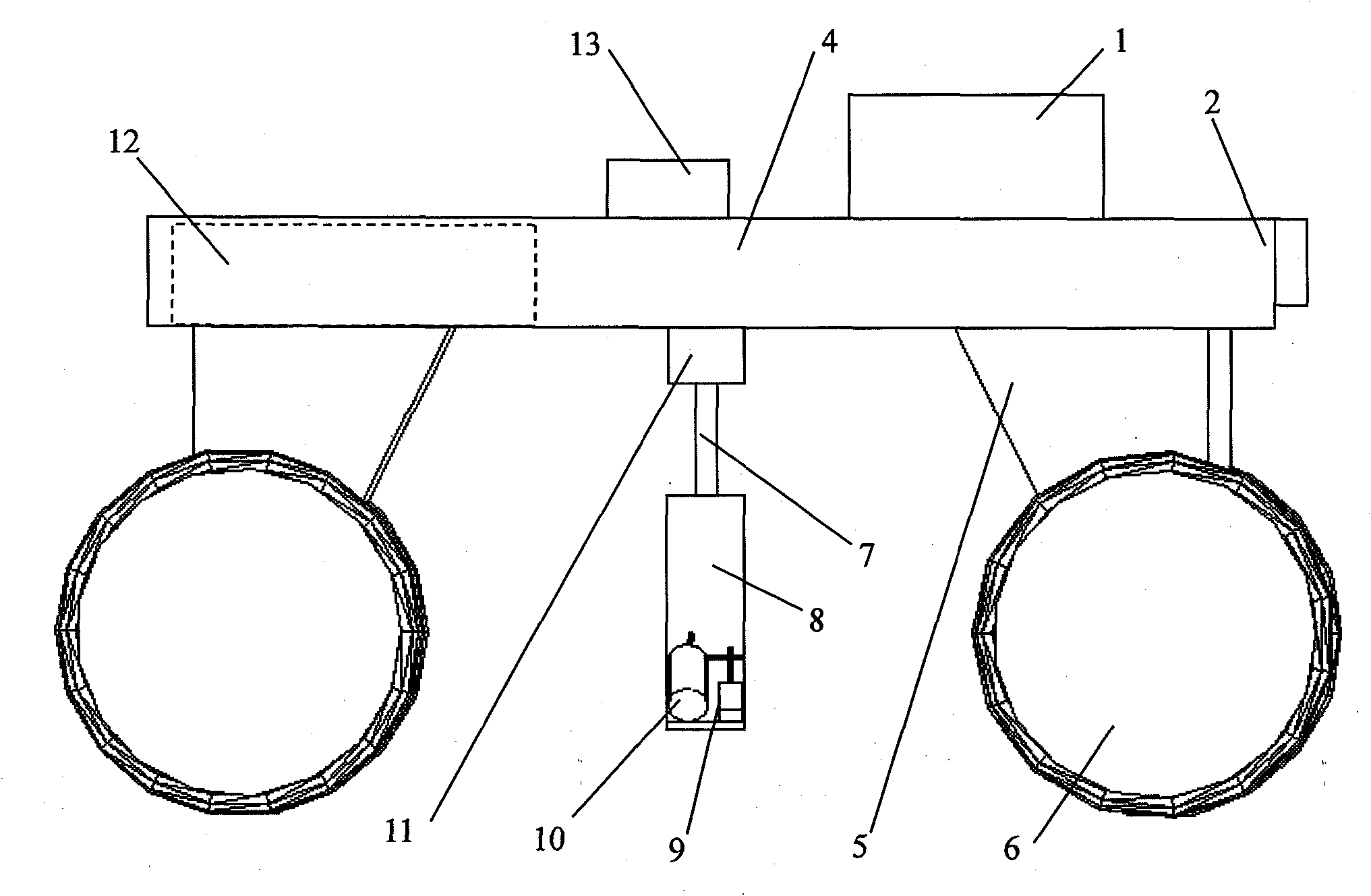 Laser weeding robot