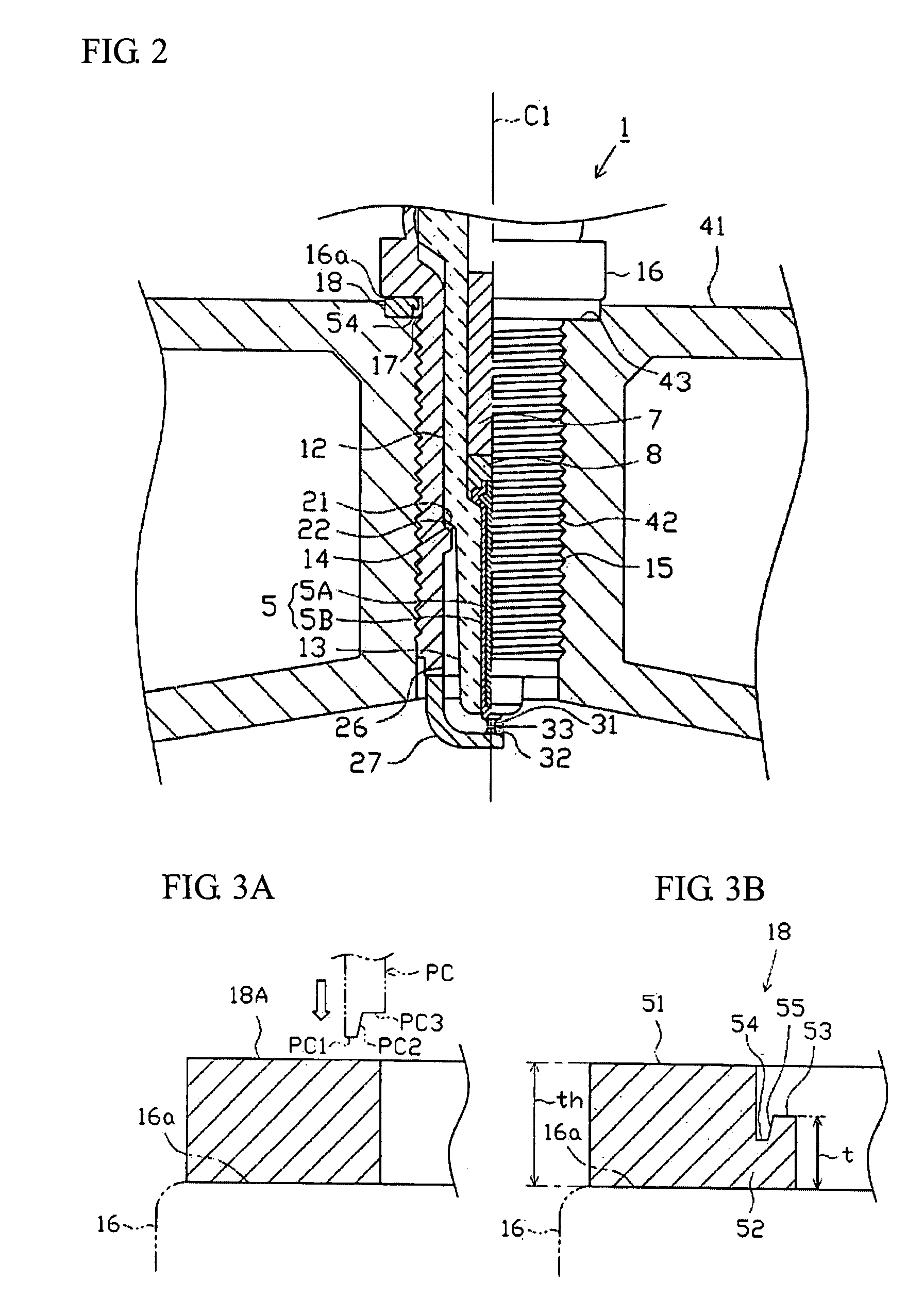 Spark plug for internal combustion engine and method of manufacturing the same