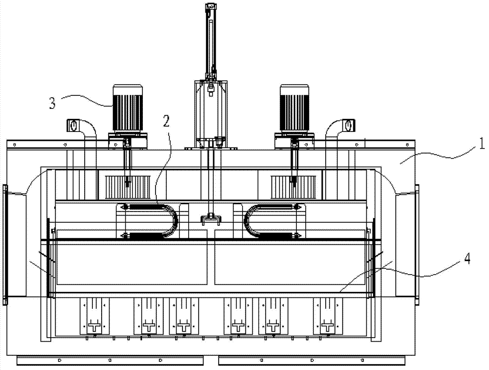 Epoxy resin curing furnace