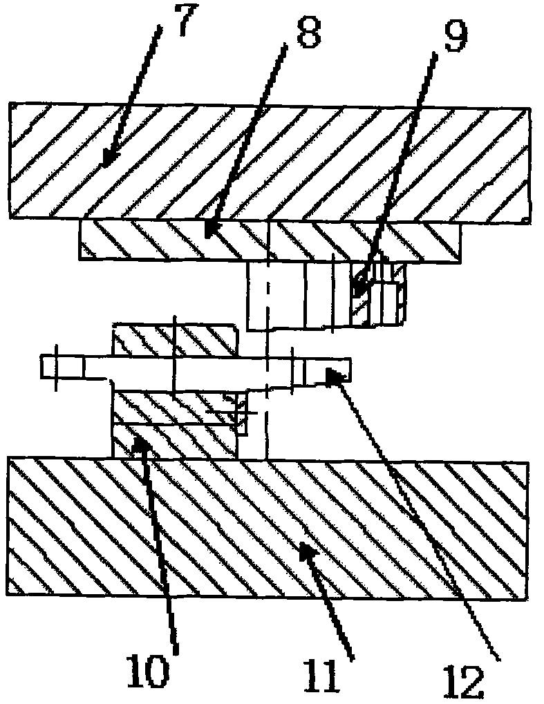 Processing method of thin-wall copper tube end cold forming seal