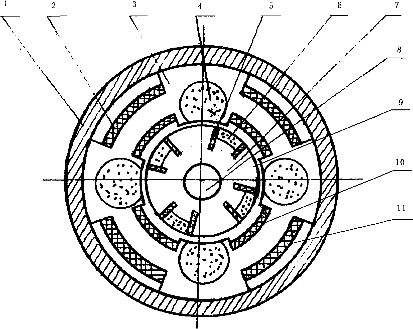 Hybrid magnetic engine