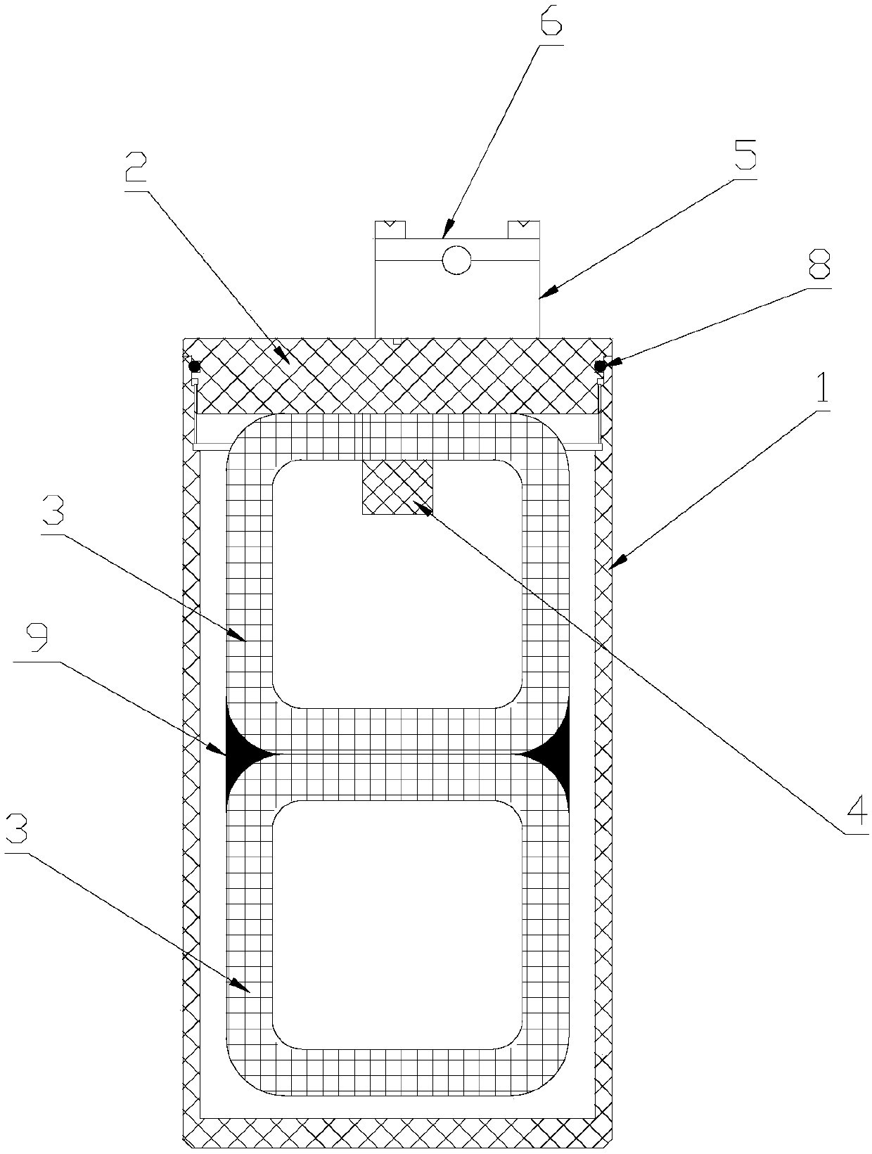 Probe of proton magnetometer