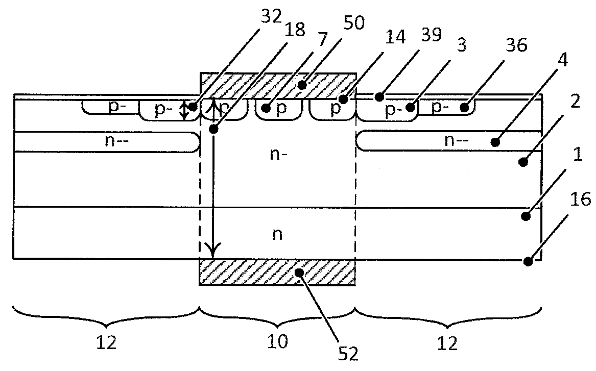 Method for manufacturing an edge termination for a silicon carbide power semiconductor device