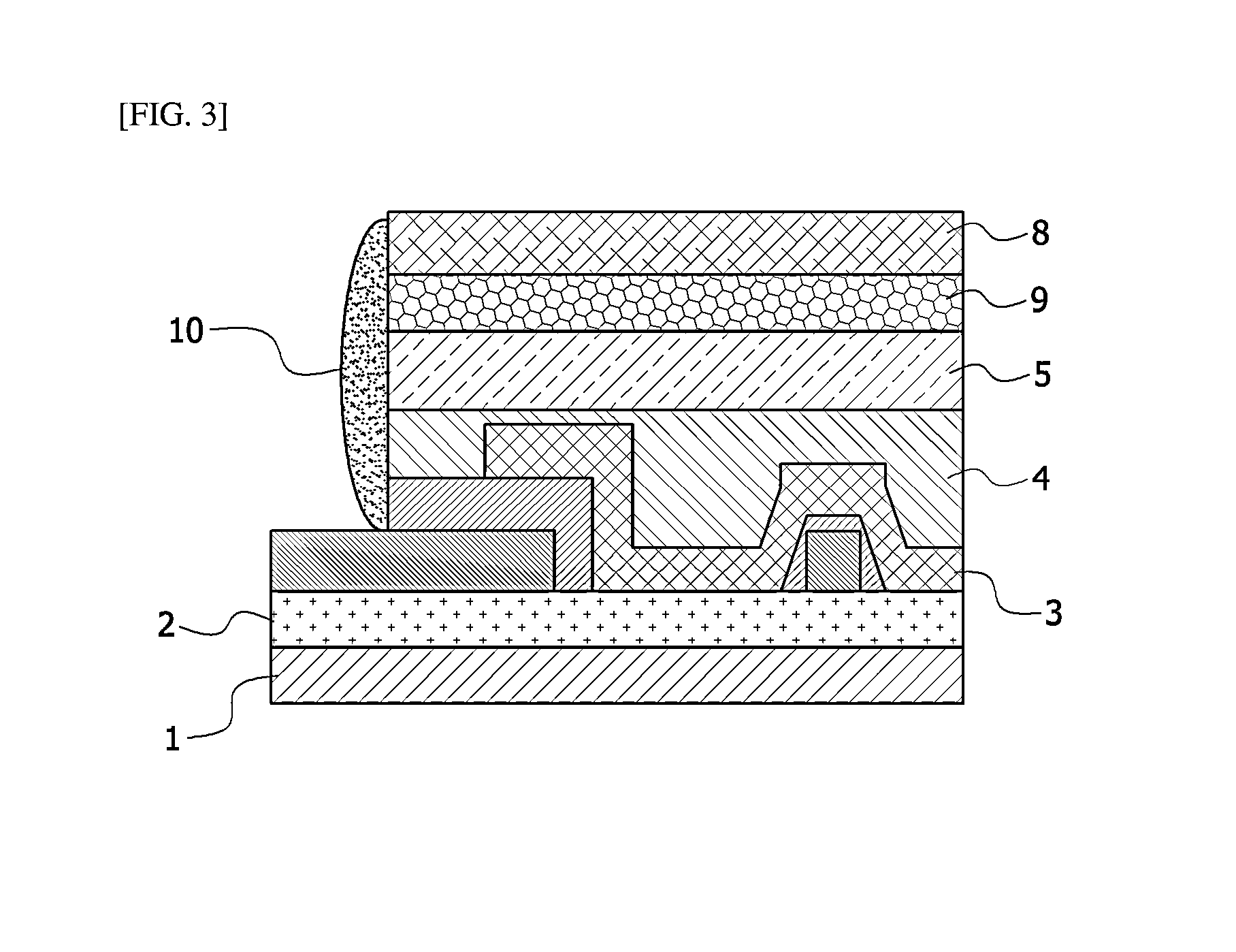 Organic light emitting device comprising encapsulating structure