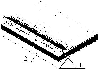 Container bottom plate and preparation method thereof