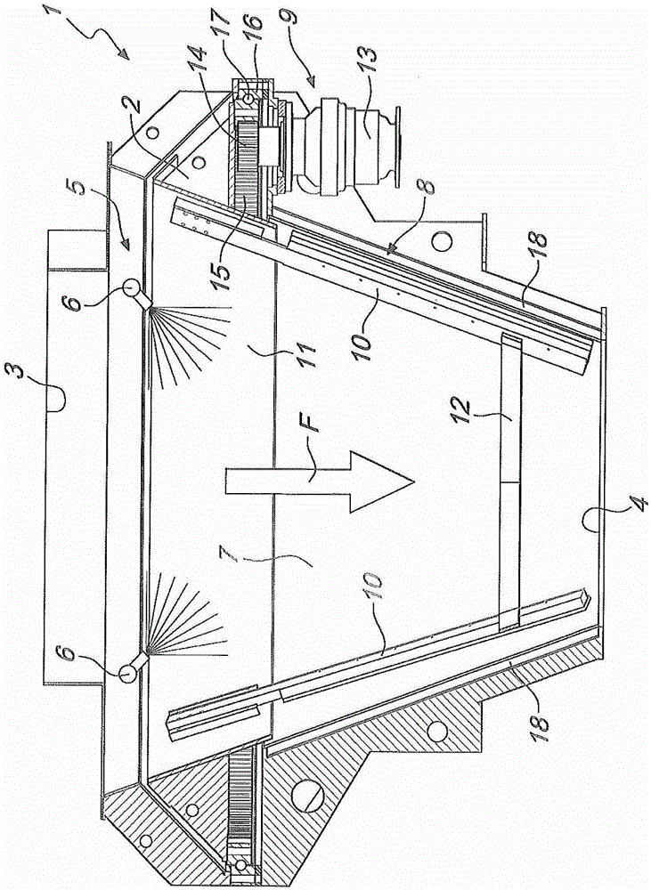 Equipment for injecting chemical components into a stream of loose wood material