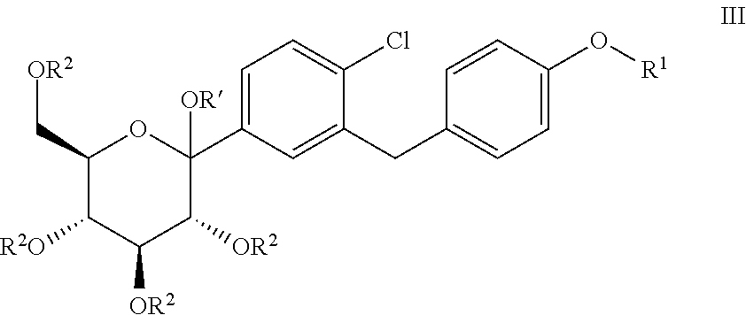 Processes for preparing of glucopyranosyl-substituted benzyl-benzene derivatives