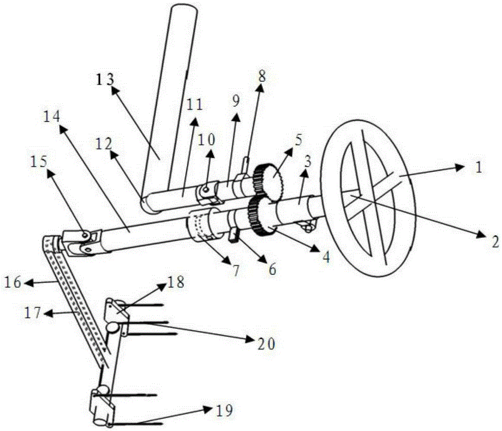 Multifunctional driving system for flying car