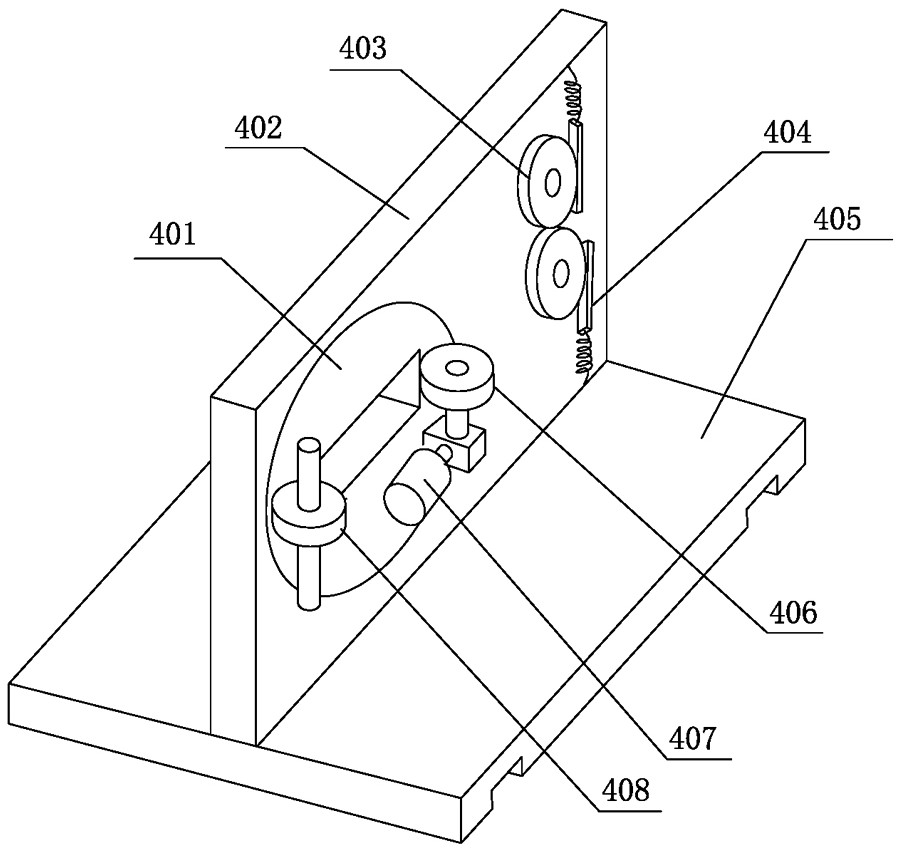 Steel pipe discharging auxiliary device and steel pipe laser drilling cutting machine