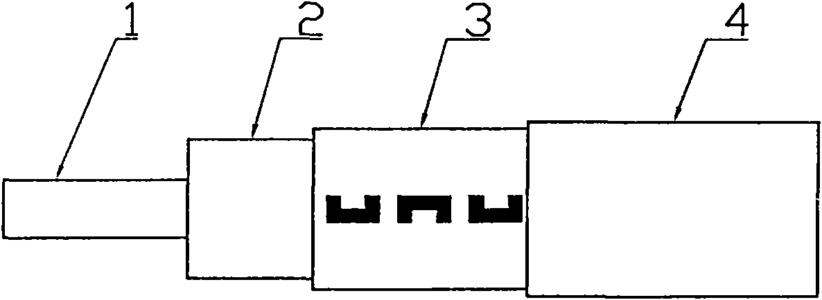 Radial leak coaxial cable