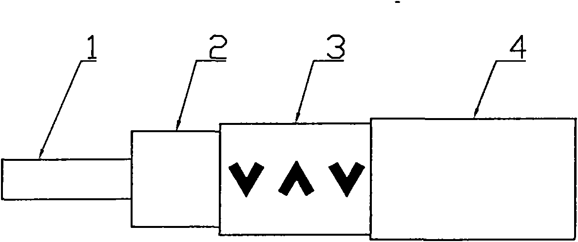 Radial leak coaxial cable