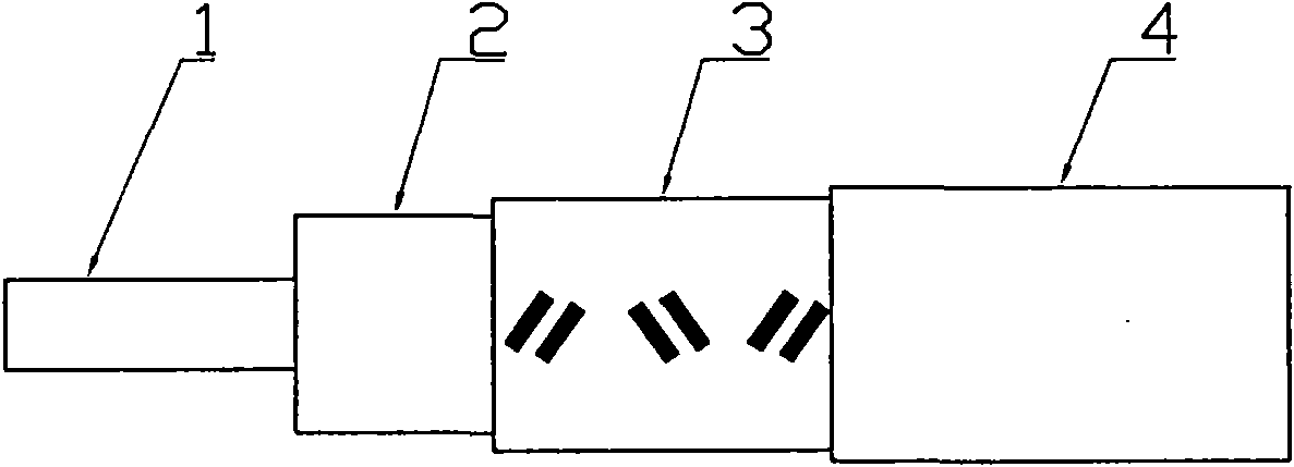 Radial leak coaxial cable