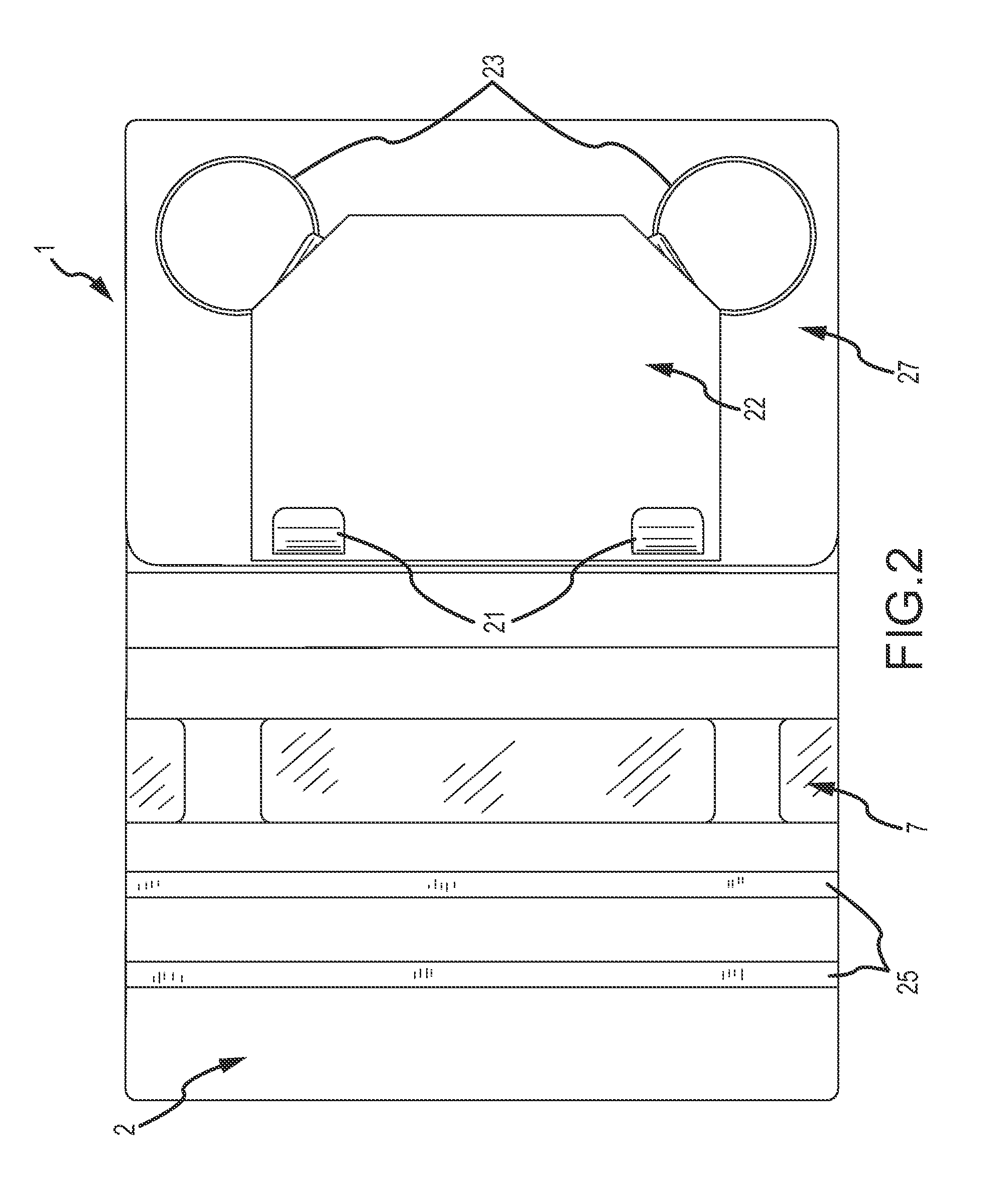 Protective case for an electronic device