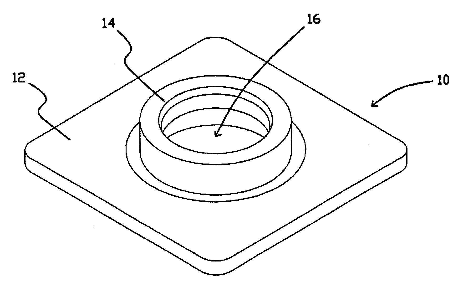 Swaging-optimized baseplate for disk drive head suspension