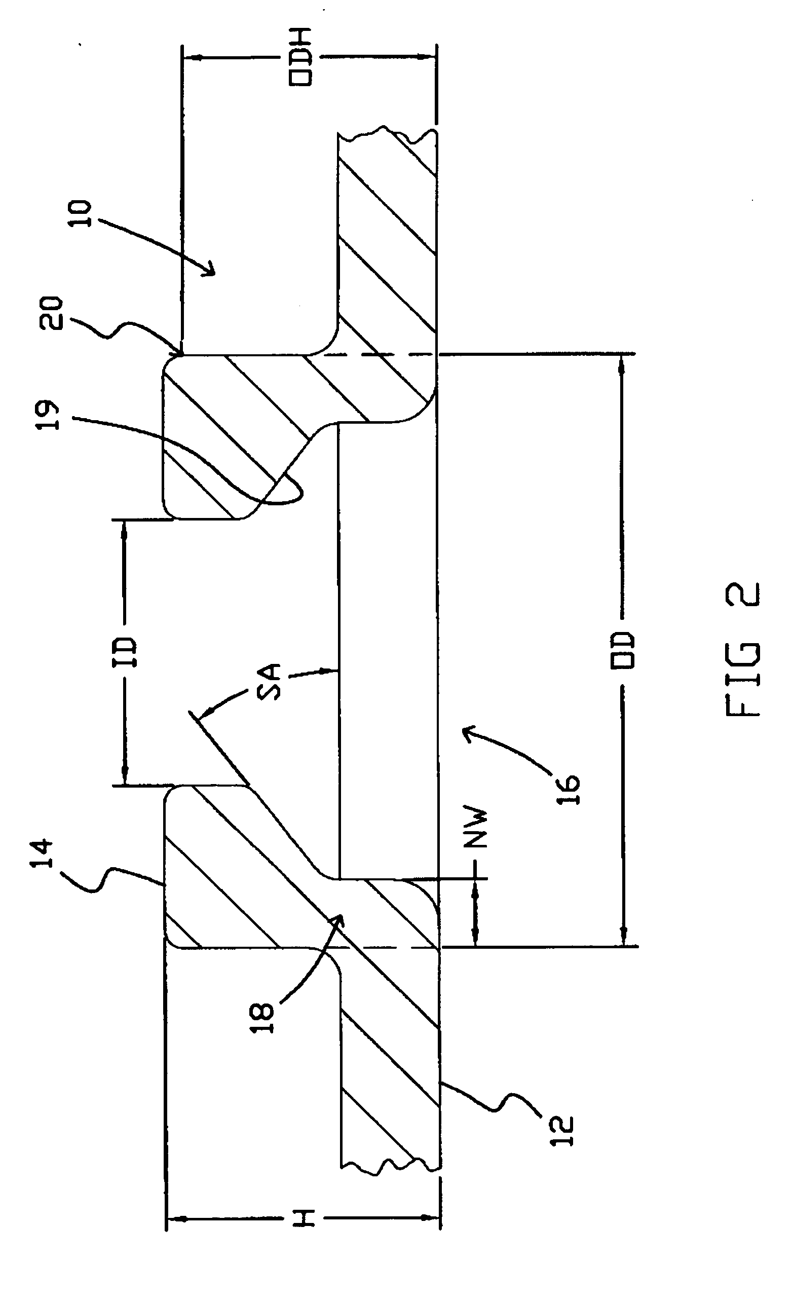 Swaging-optimized baseplate for disk drive head suspension