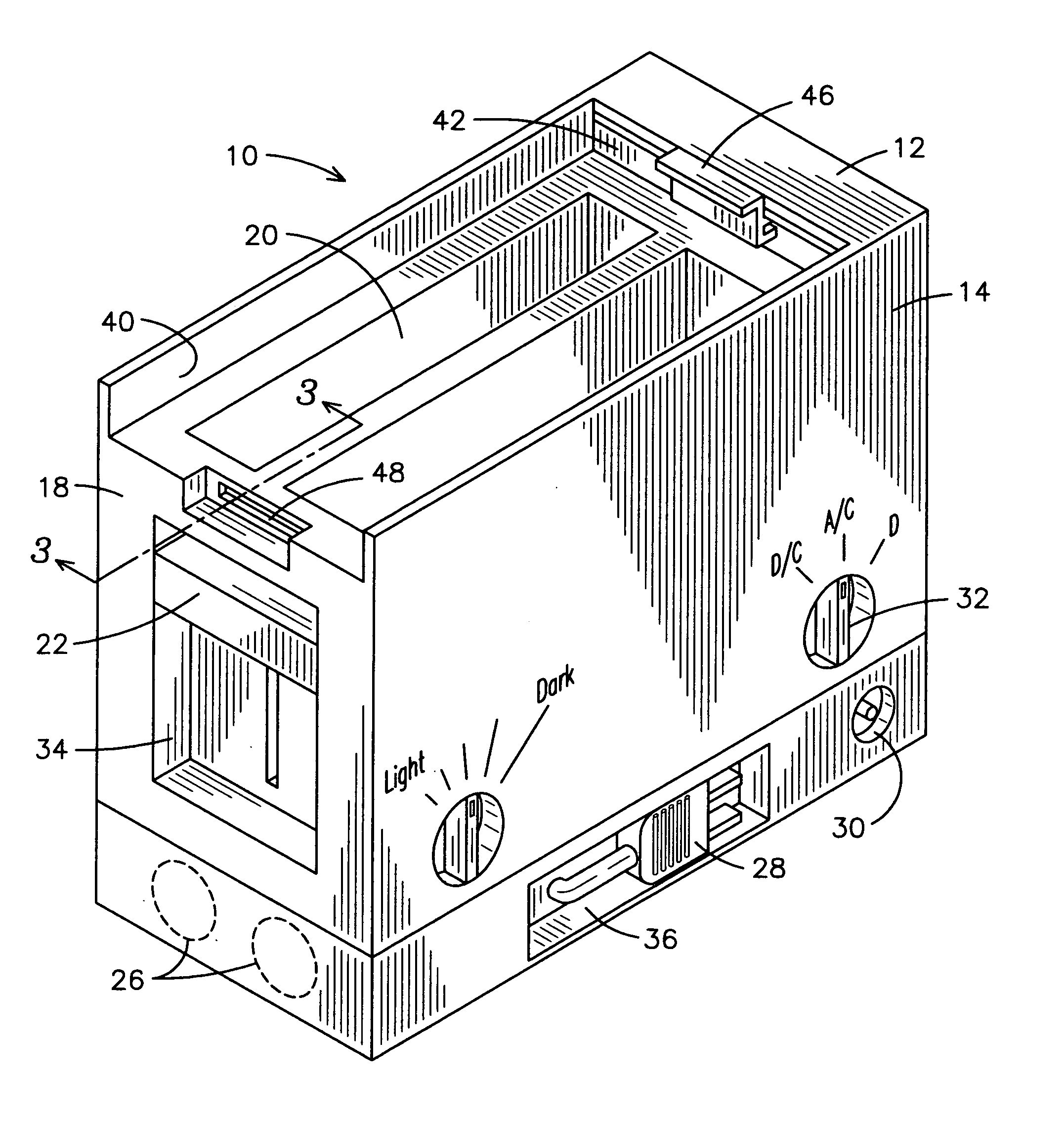 Portable toaster