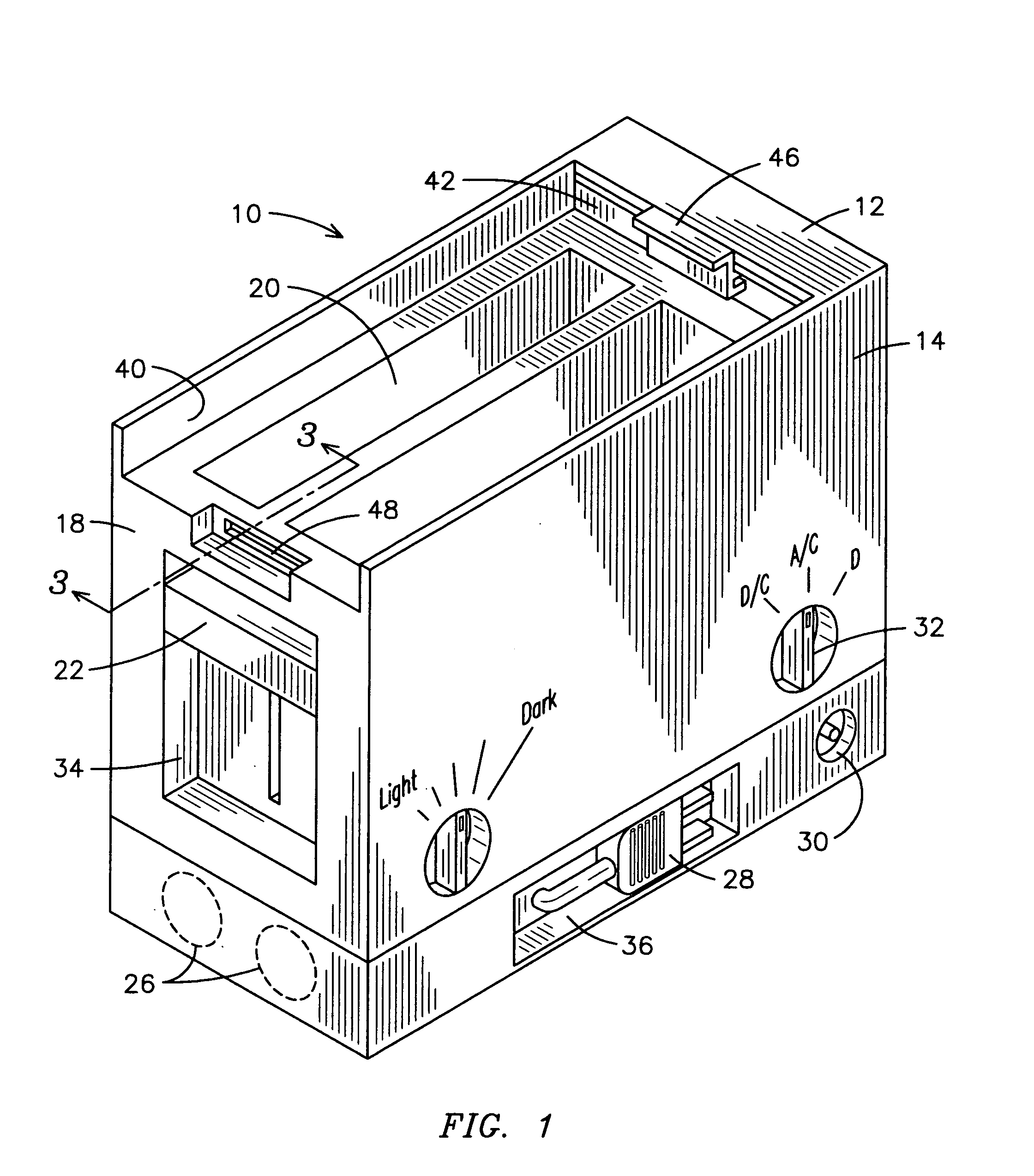 Portable toaster