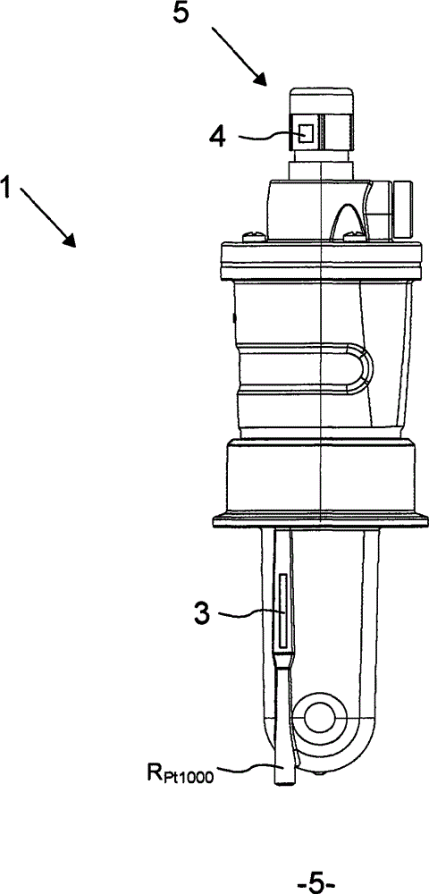 Method for determining a physical and/or chemical, temperature dependent, process variable