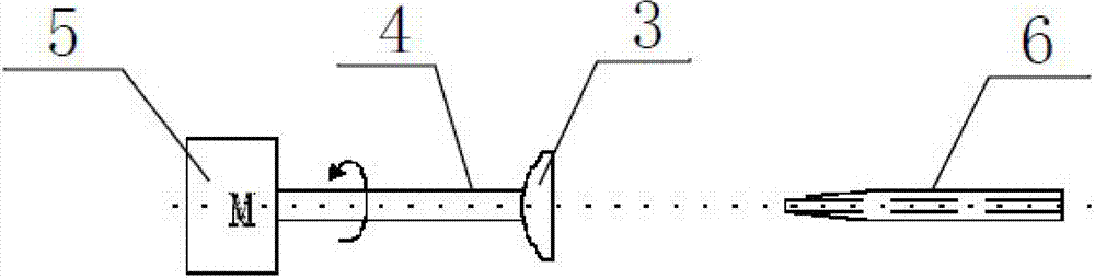 Continuous preparation device and method for orientated electrostatic spinning nanofiber yarn