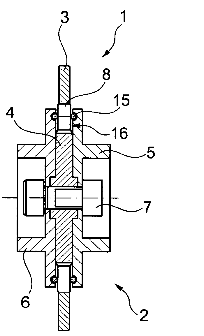 Freewheel and starting device for an internal combustion engine comprising same