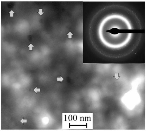 Preparation method of nano-porous palladium-based amorphous alloy