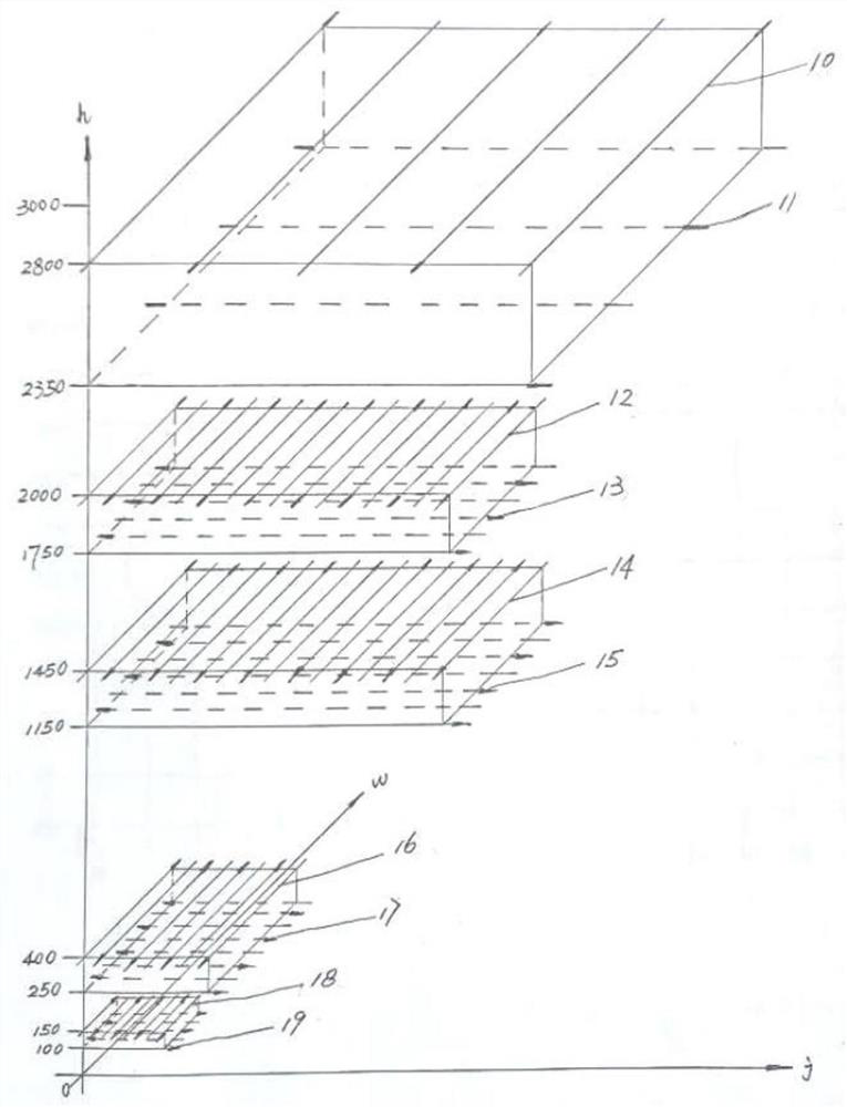 General aircraft longitude and latitude route network construction and operation control method