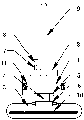 Double-sided flat mop