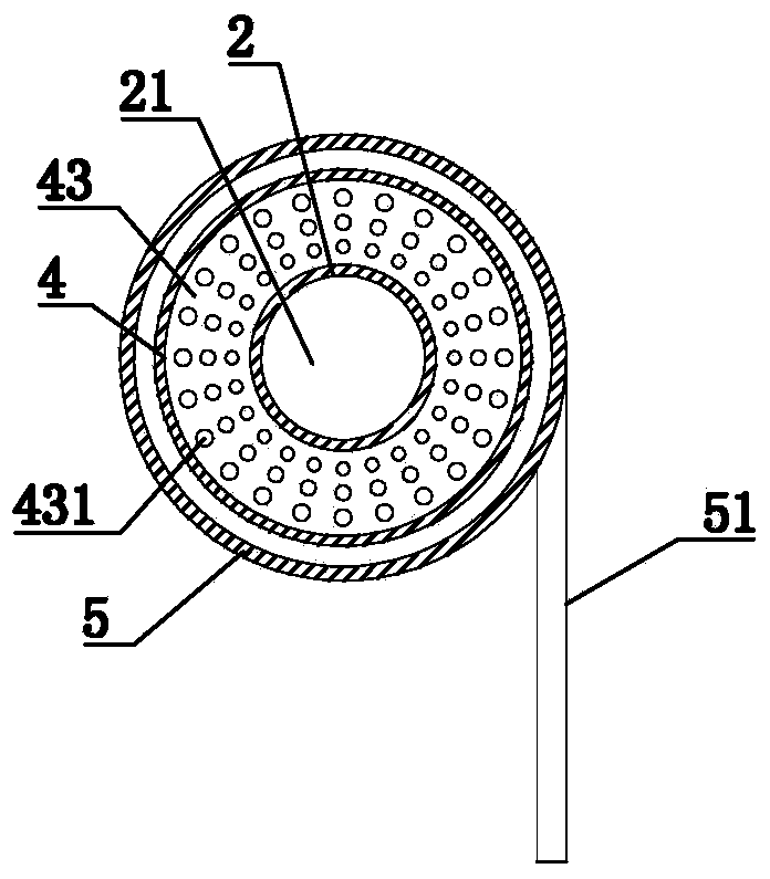 High-temperature hearth carbonizing furnace