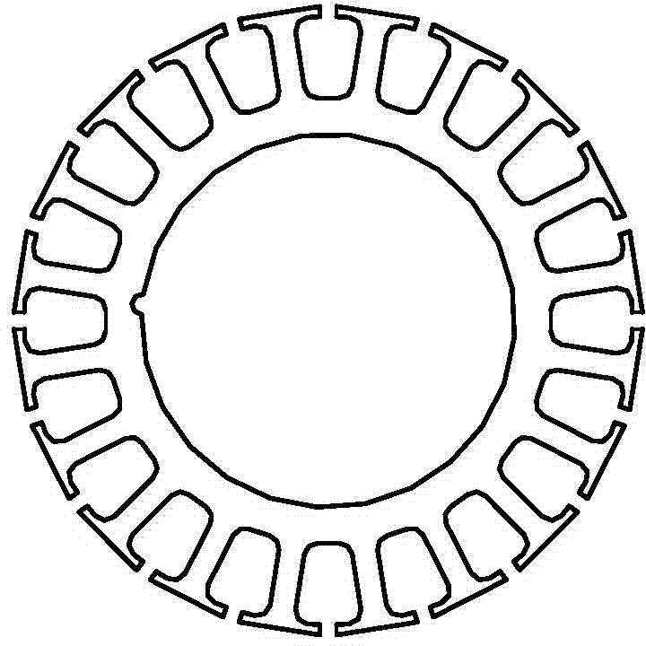 Motor iron core manufacturing method