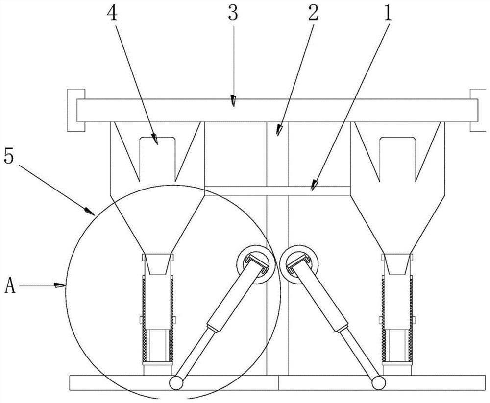 A river water introduction and diversion device for pressurized water inflowing farmland water conservancy irrigation ditches