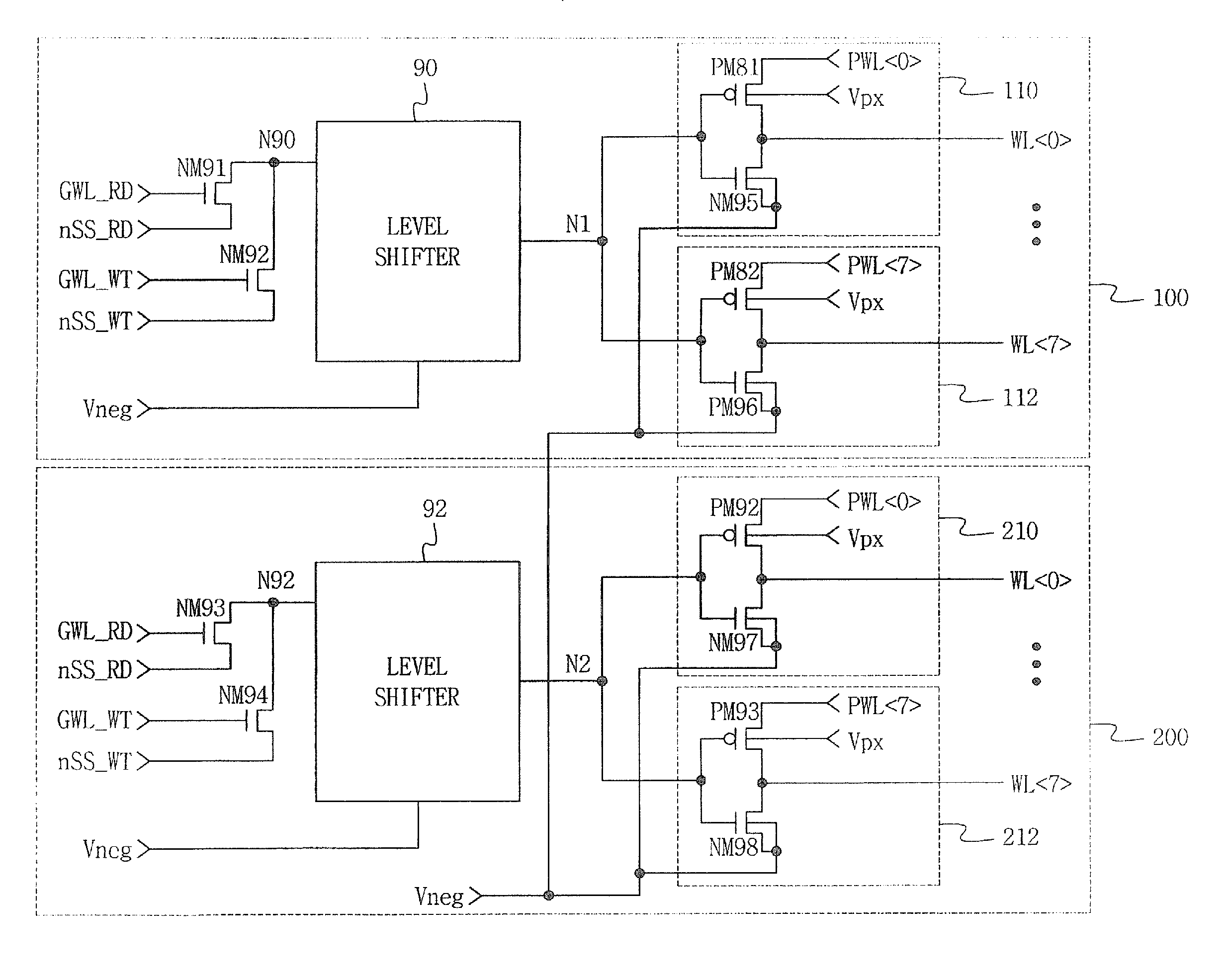 Decoders and decoding methods for nonvolatile semiconductor memory devices