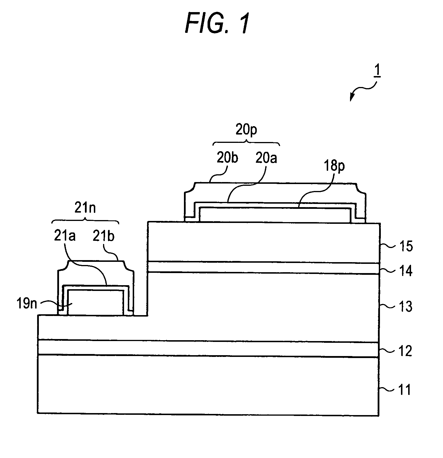 Group III nitride based semiconductor luminescent element