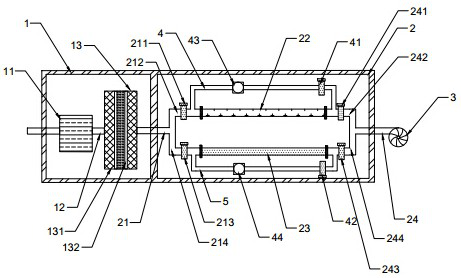 Sampling device and sampling method for ultralow-concentration tobacco flavor substances