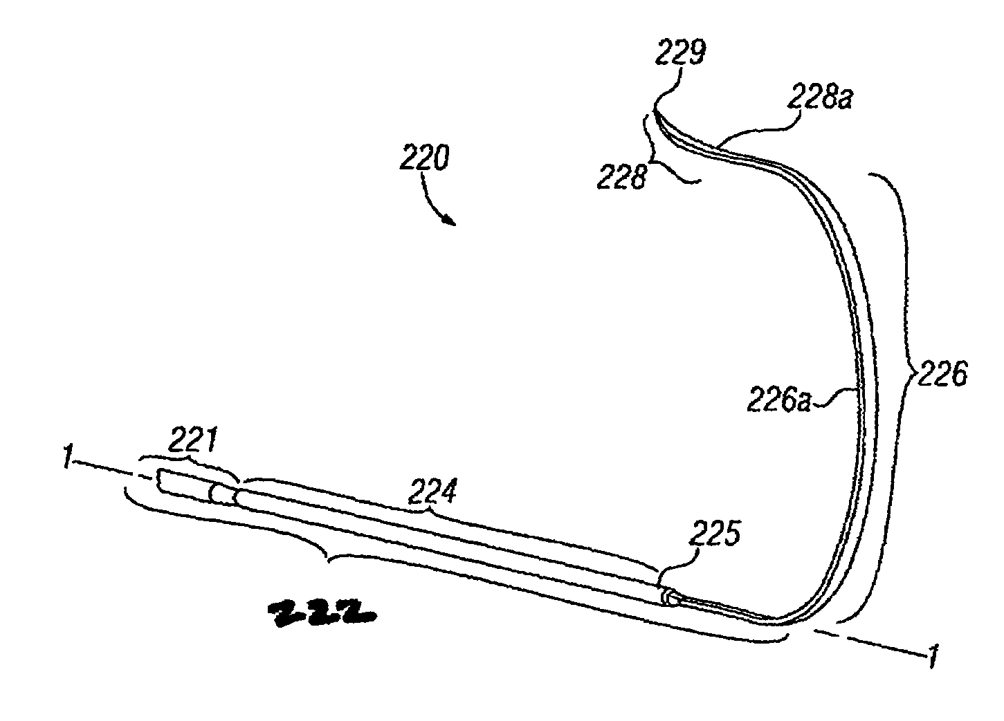 Transseptal guidewire