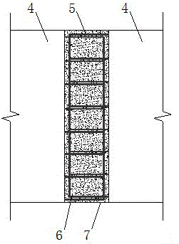 Transverse laminated connection type single compartment precast multiple-compartment assembled comprehensive pipe gallery