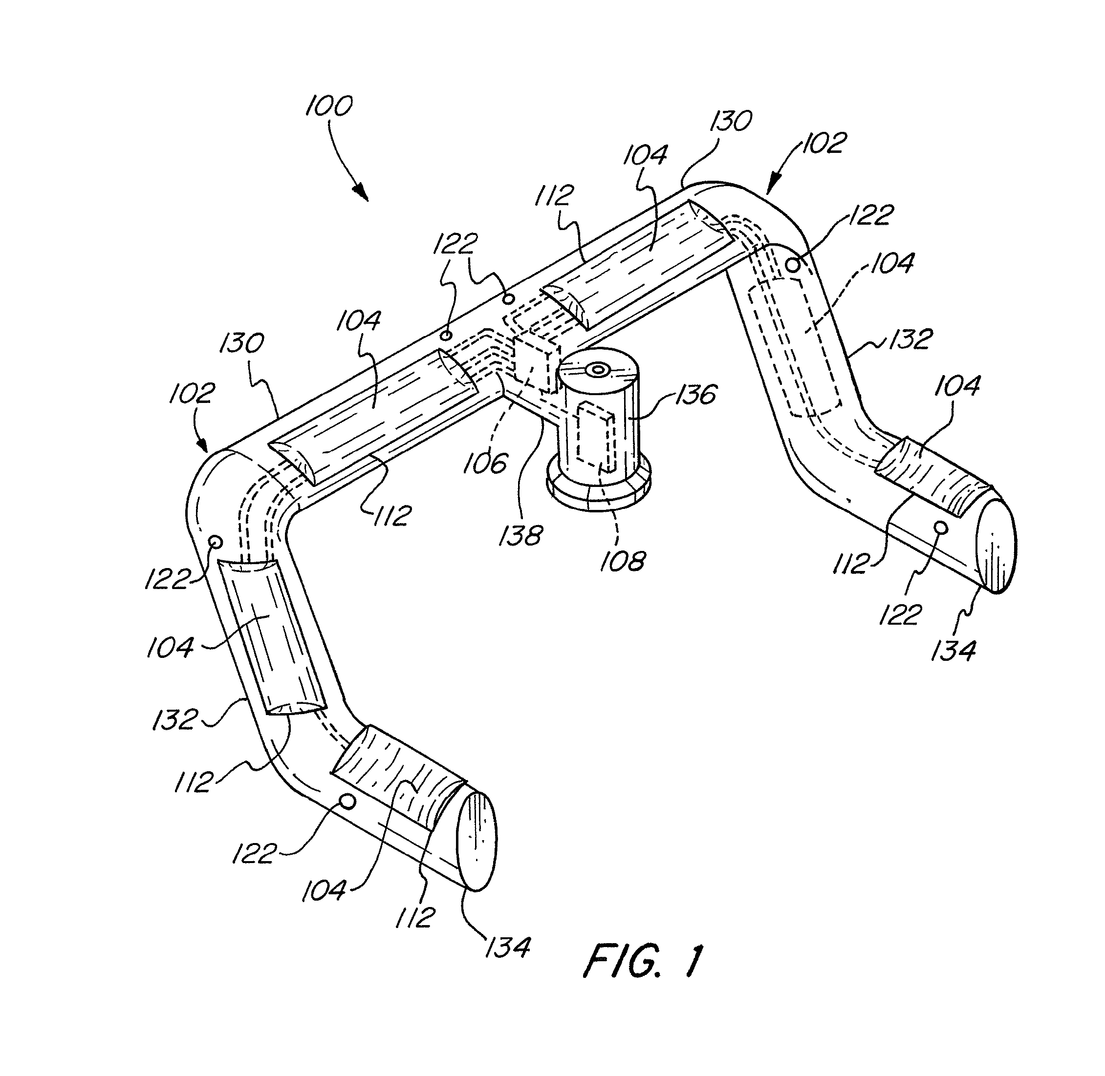 Vibration and pressure damping device for gripping handles and steering mechanisms